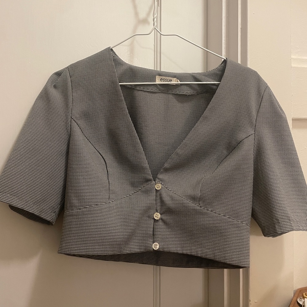 vintage crop top